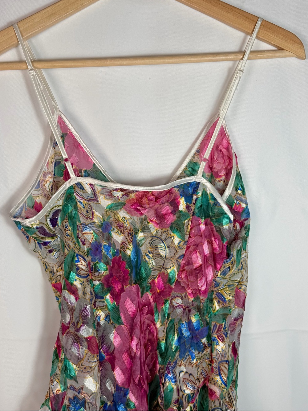 Vintage Victoria Secret Lingerie One Piece Body Suit Gold Label Medium Metallic - Picture 6 of 13